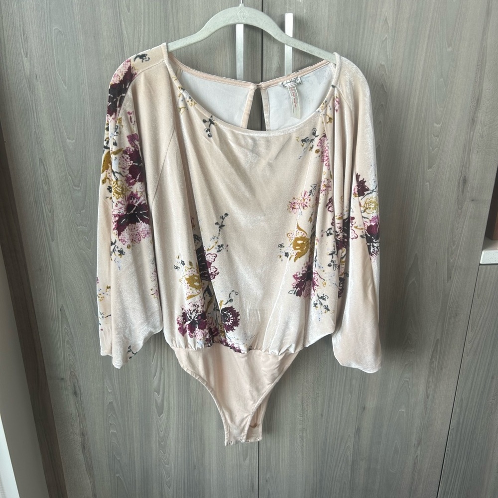 Free People Off the Shoulder Body suit